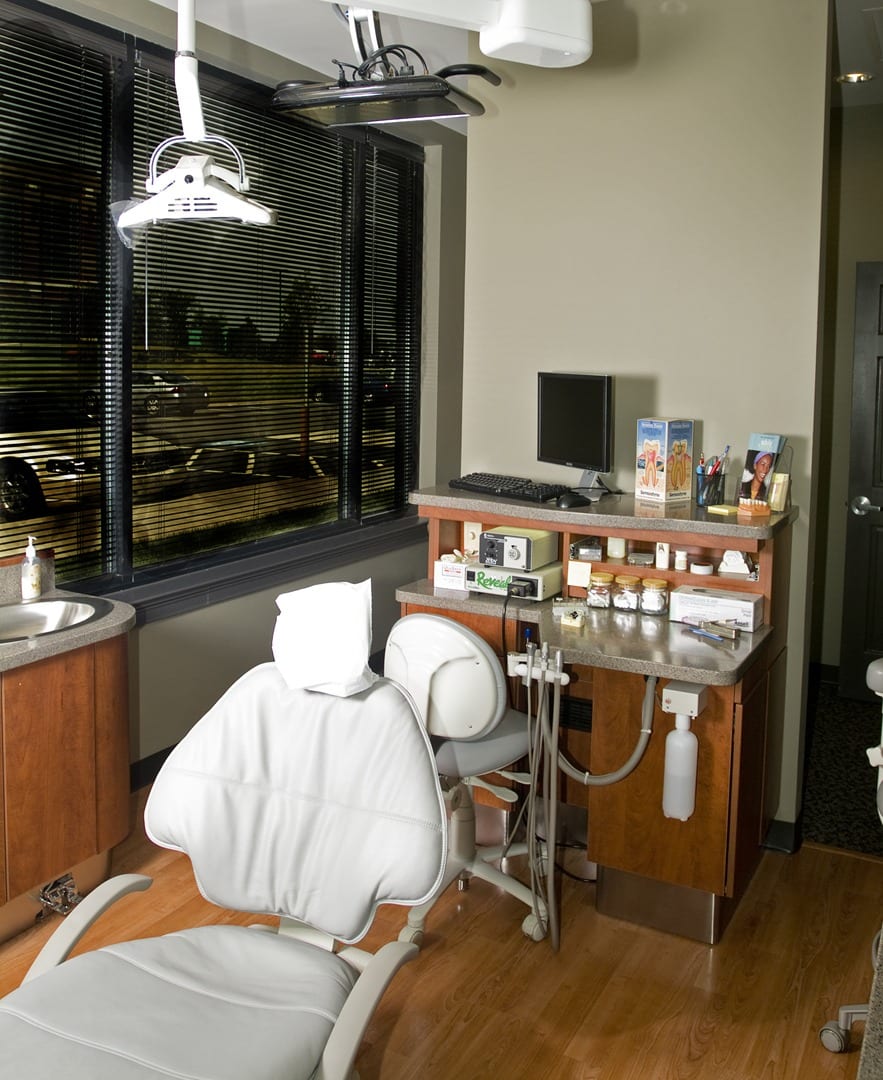 Exam room at David P. Marion DDS PC.
