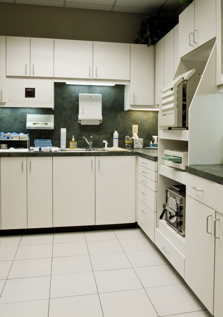 Sterilization area at David P. Marion DDS PC.